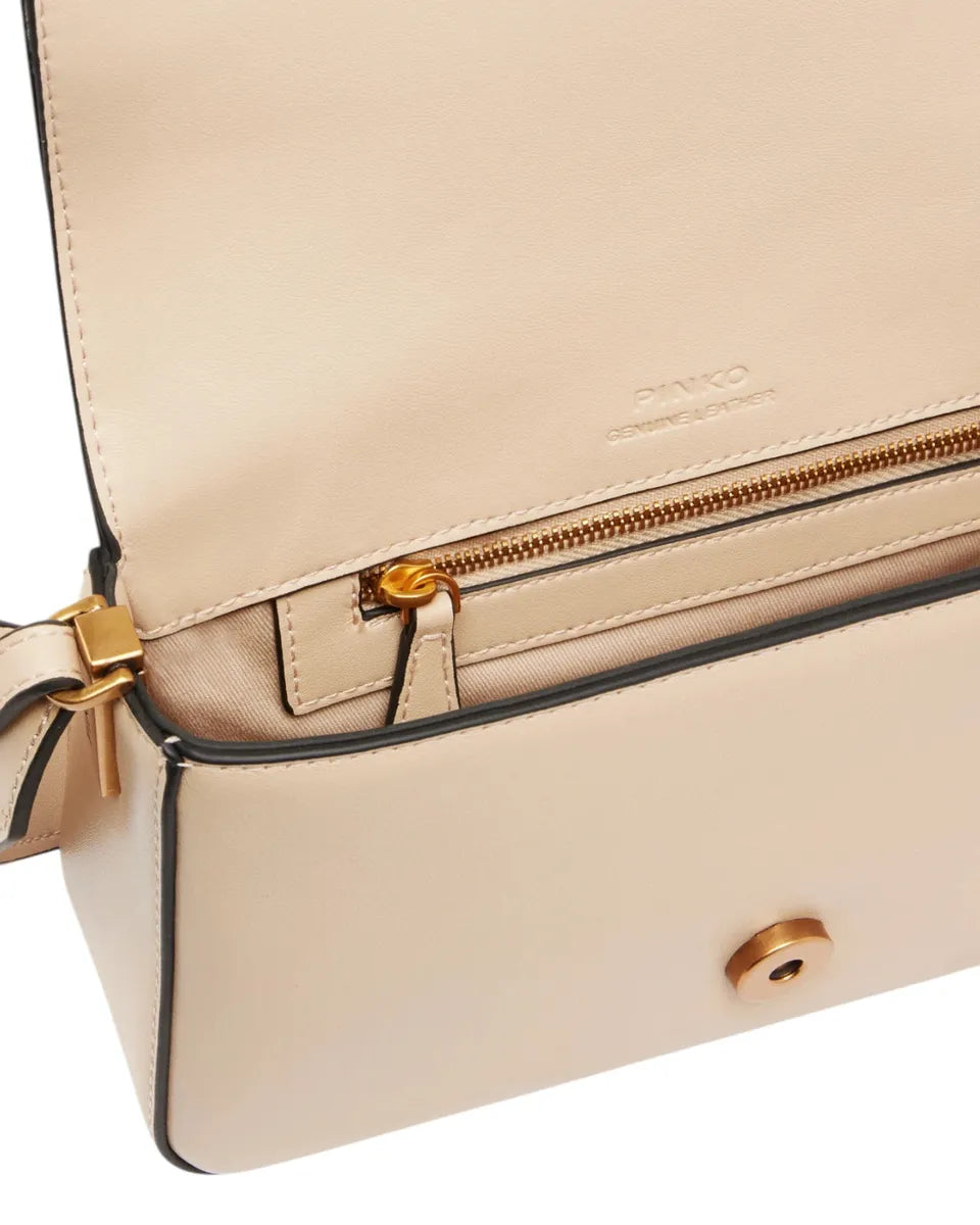 Mini Love Bag Slouchy Morbida in Pelle-Pinko-Borse a spalla-Vittorio Citro Boutique