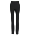 Pantaloni dritti Poe nero con piega stirata-Pinko-Pantaloni-Vittorio Citro Boutique