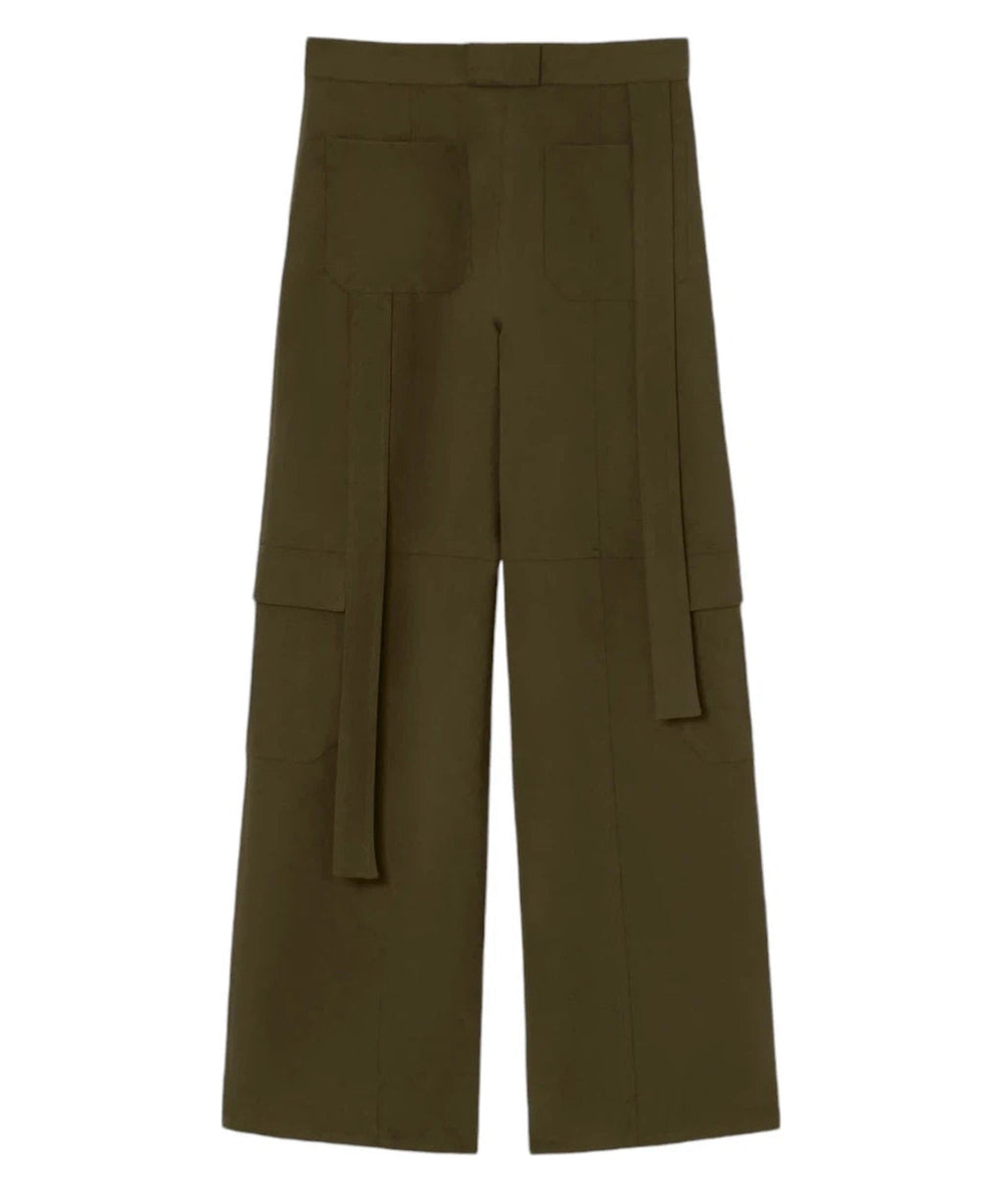 Pantaloni Pelaggi Cargo Fluidi a Gamba Ampia-Pinko-Pantaloni-Vittorio Citro Boutique