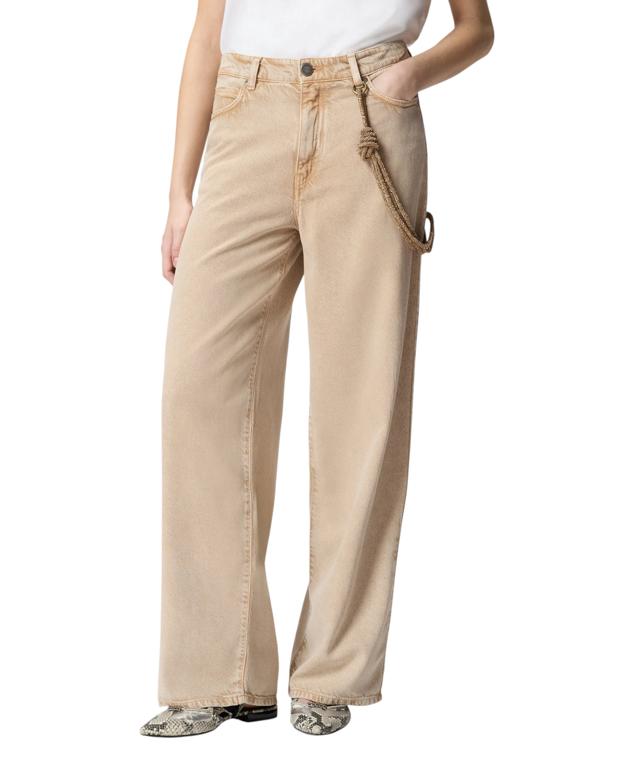 Jeans PINKO Donna con Lavaggio Marmorizzato