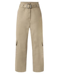 Pantaloni cargo slouchy a vita alta con cintura-Pinko-Pantaloni-Vittorio Citro Boutique