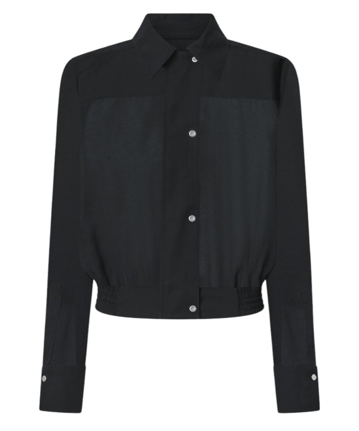Camicetta in Georgette Leggera con Linea Bomber-Pinko-Camicie-Vittorio Citro Boutique