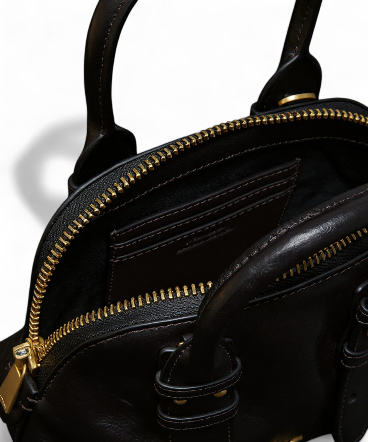 Borsa a Mano Escape in Pelle Effetto Vernice PINKO-Pinko-Borse a mano-Vittorio Citro Boutique