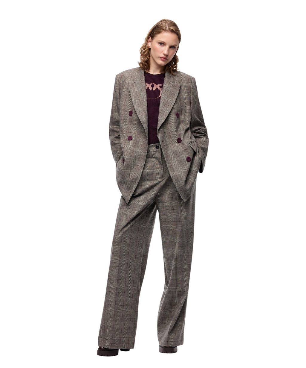 Pinko New Guinea double-breasted jacket in wool blend