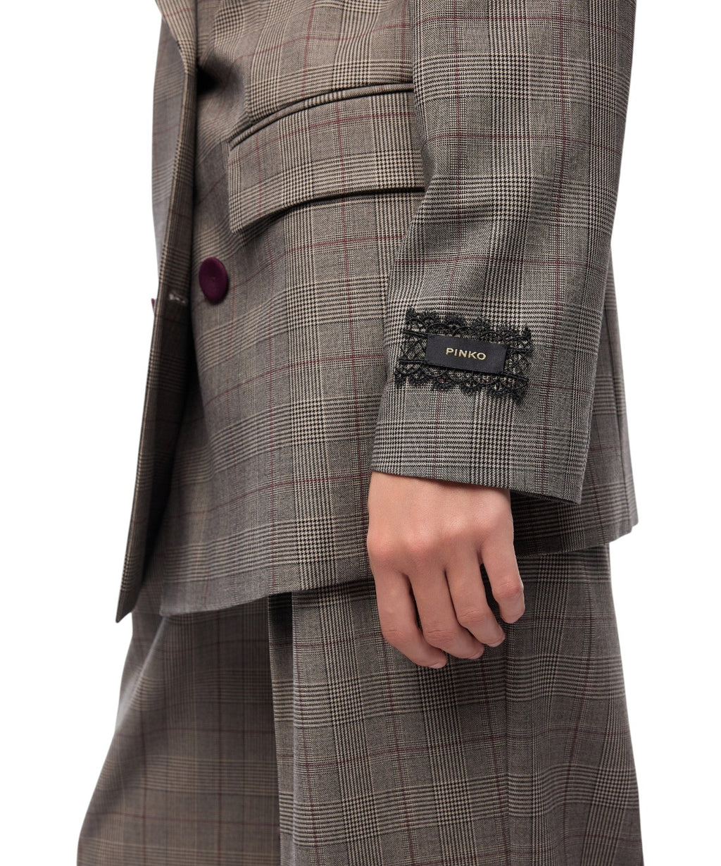Pinko New Guinea double-breasted jacket in wool blend
