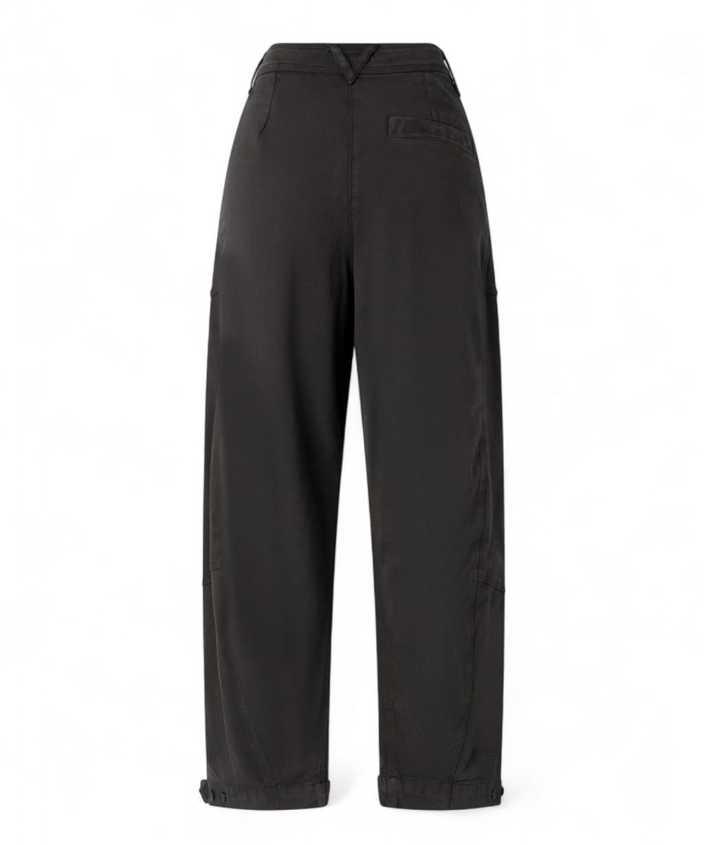 Pantaloni balloon in cotone smerigliato-Pinko-Pantaloni-Vittorio Citro Boutique