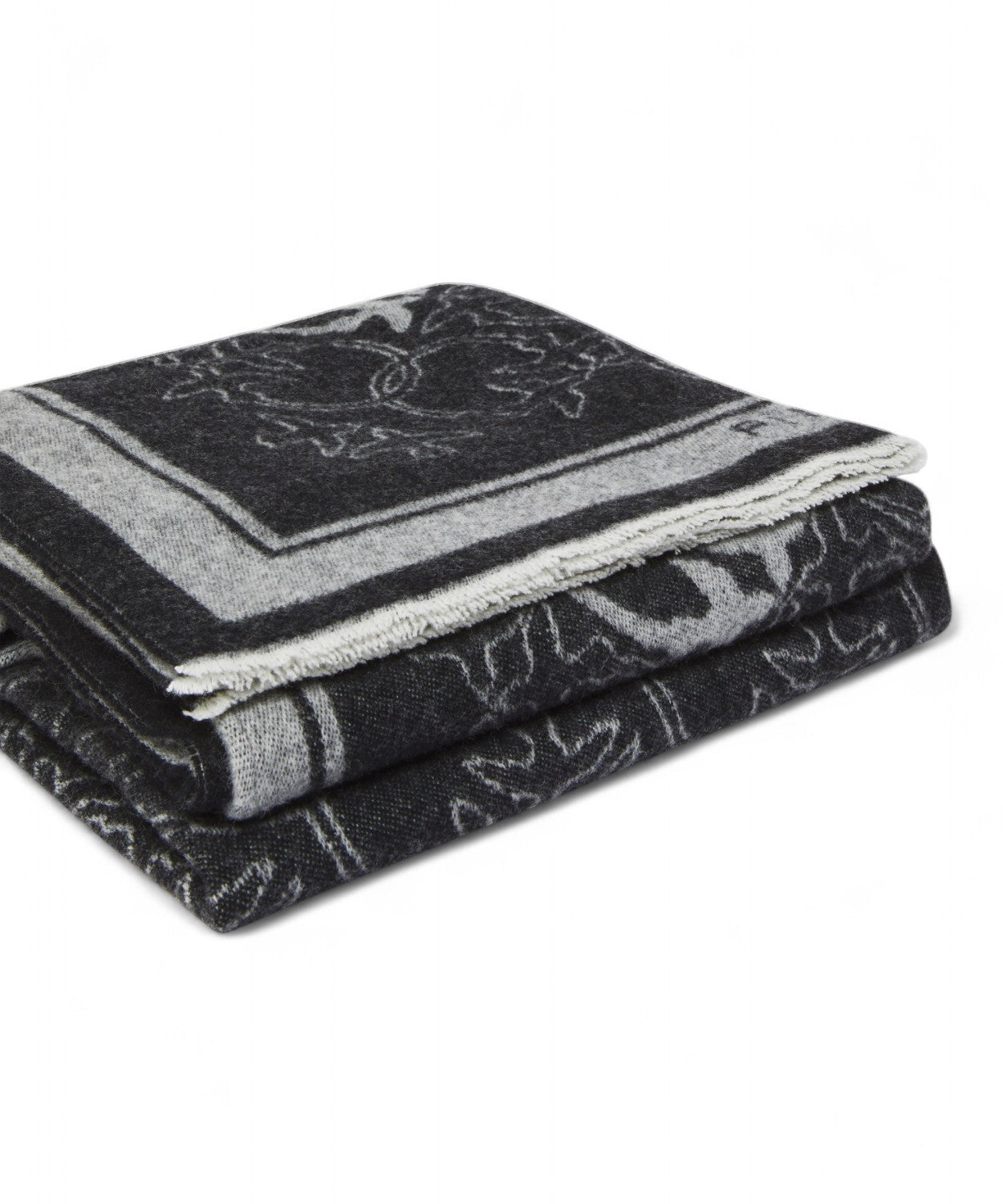 Mantella Pinko in misto lana con motivo Love Birds-Pinko-Sciarpe & stole-Vittorio Citro Boutique