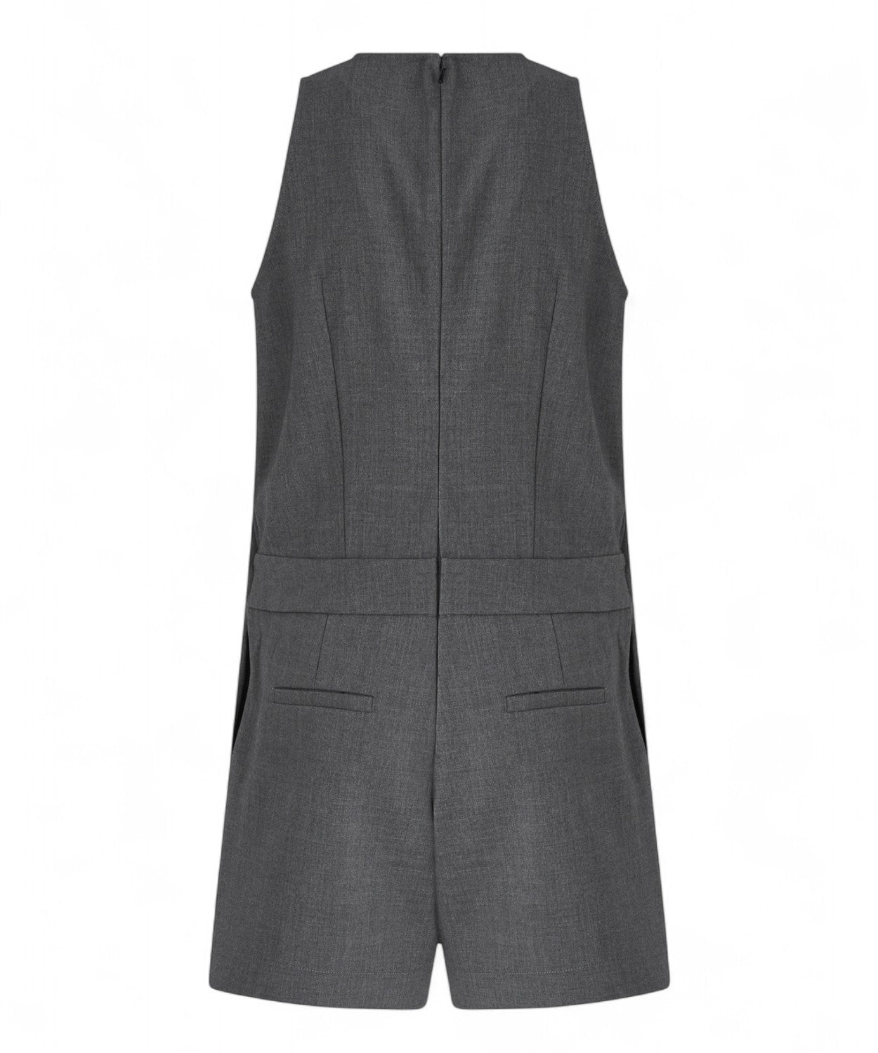 Tuta corta effetto abito in tela mélange-Pinko-Abiti-Vittorio Citro Boutique