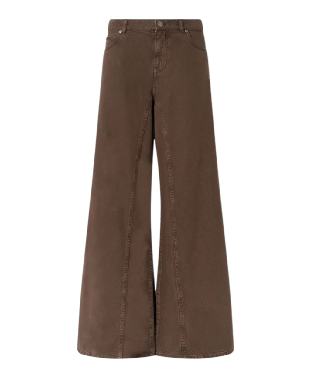Winona Super Wide Leg Jeans in Bull Denim