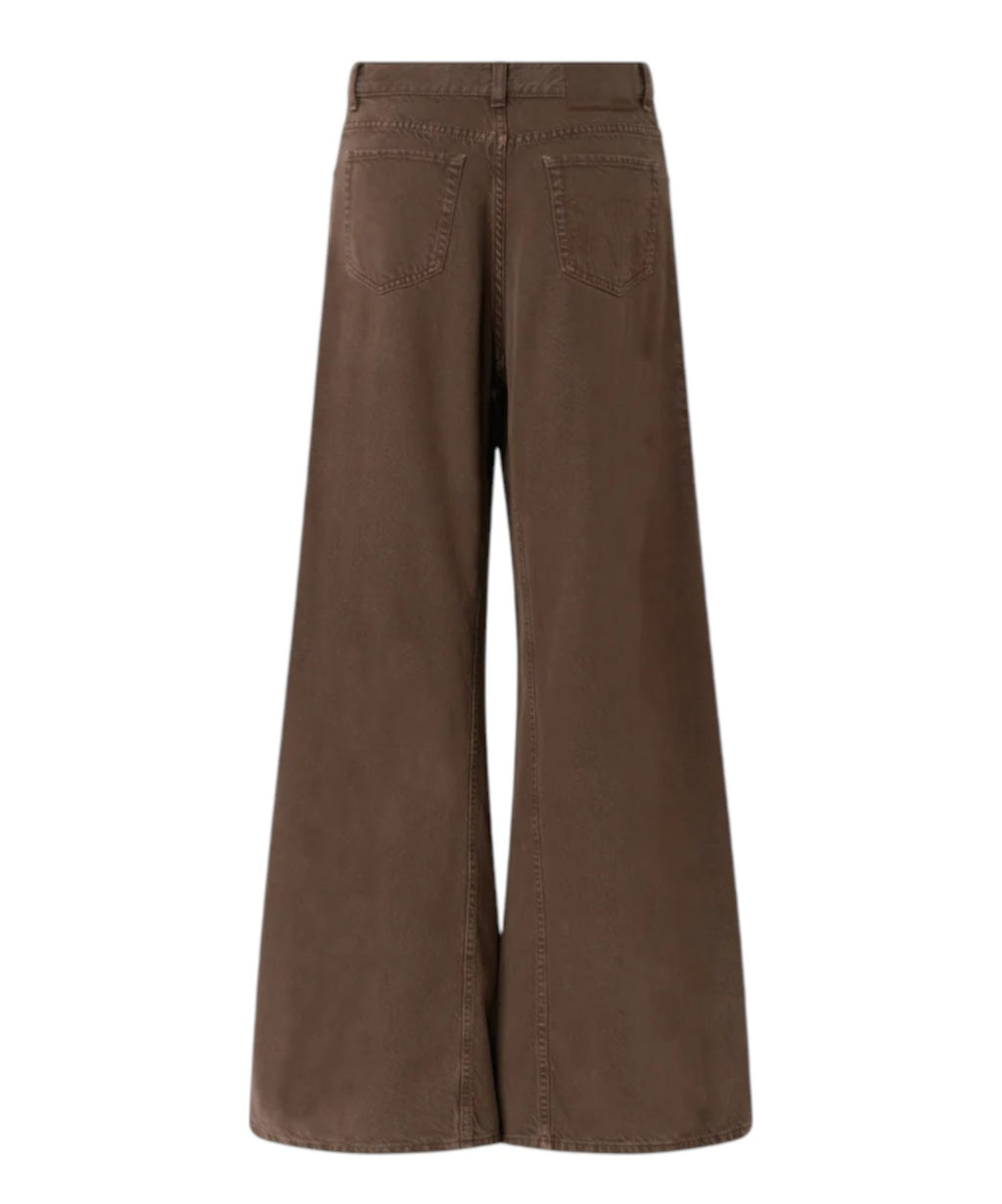 Winona Super Wide Leg Jeans in Bull Denim
