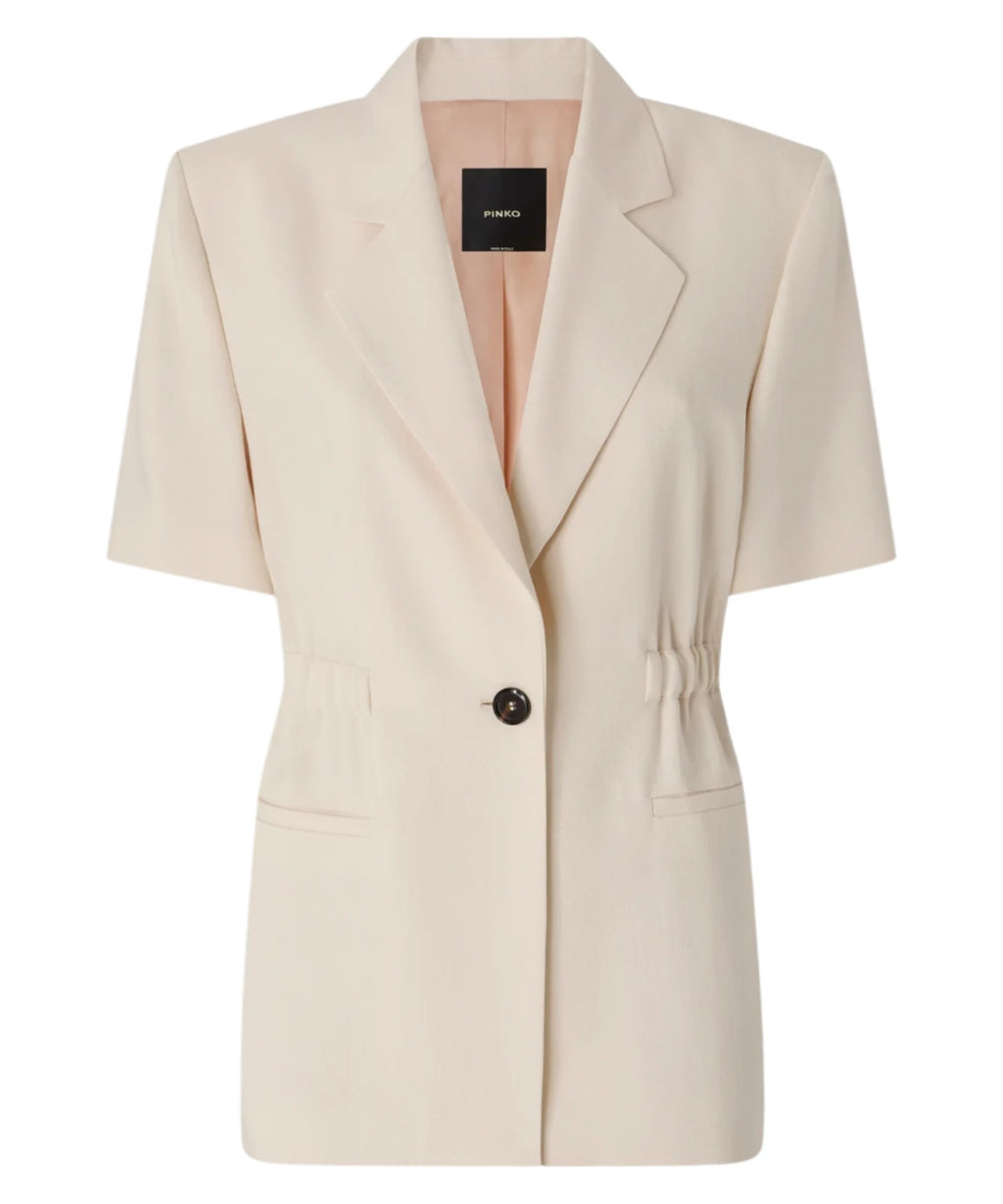Pinko Assago Short-Sleeve Blazer Jacket
