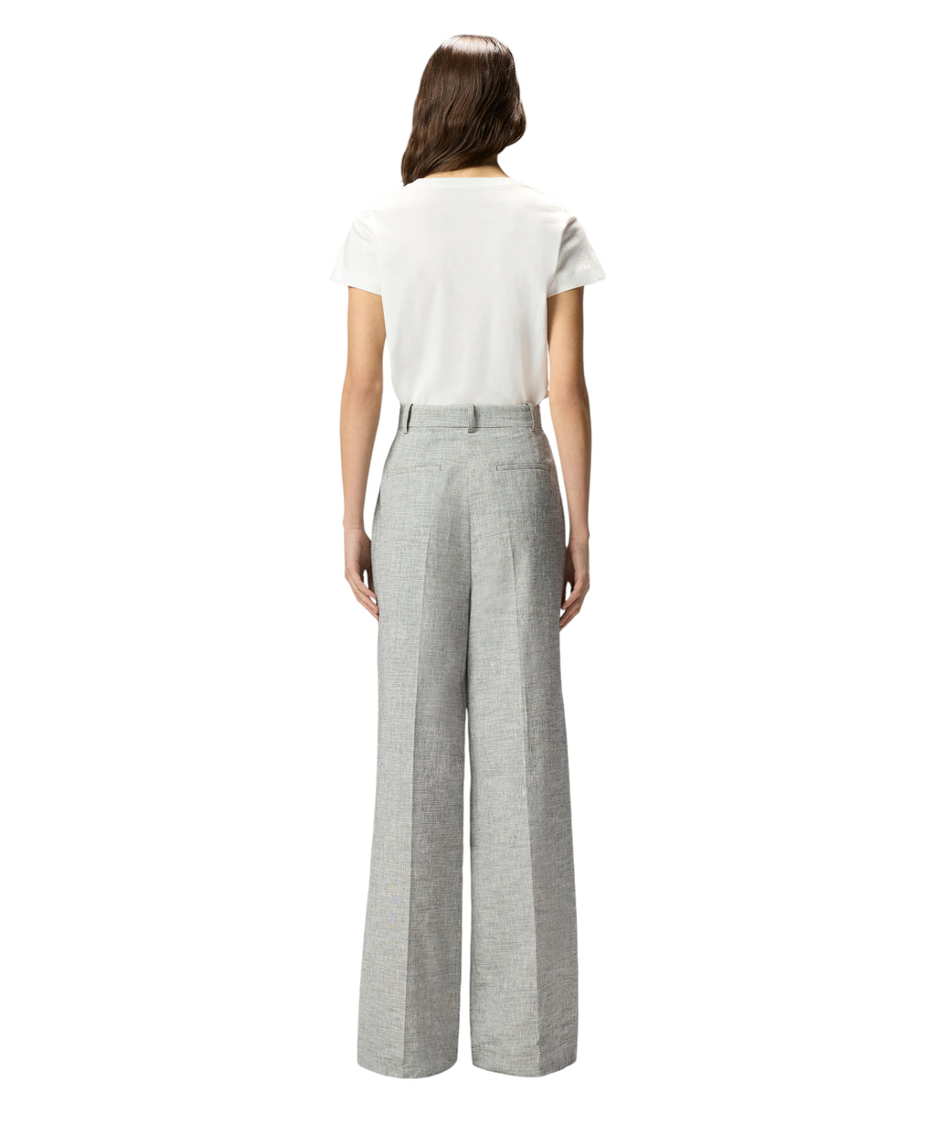Pantaloni Brescello Pinko in Lino Fiammato