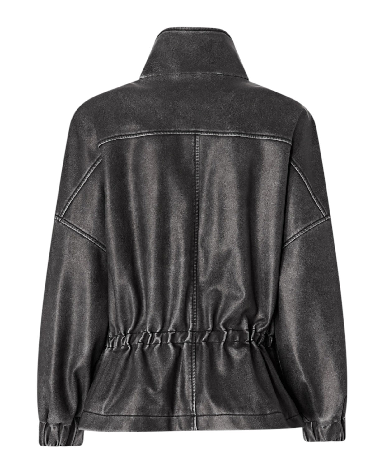 Caban Pinko Oversize con Finitura Vintage e Design Unico
