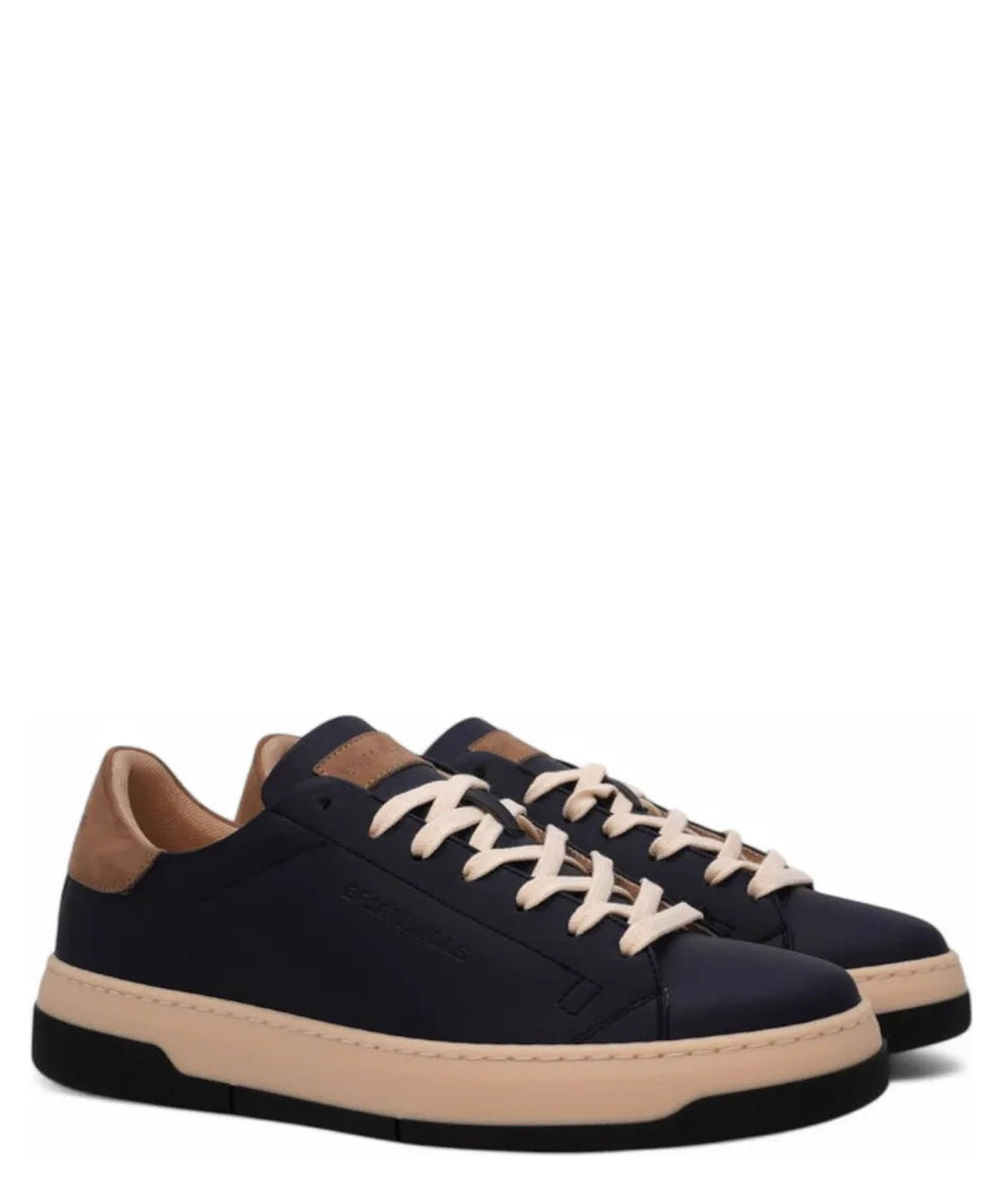 Sneakers in Pelle con Suola Bicolore-Brian Mills-Sneakers-Vittorio Citro Boutique