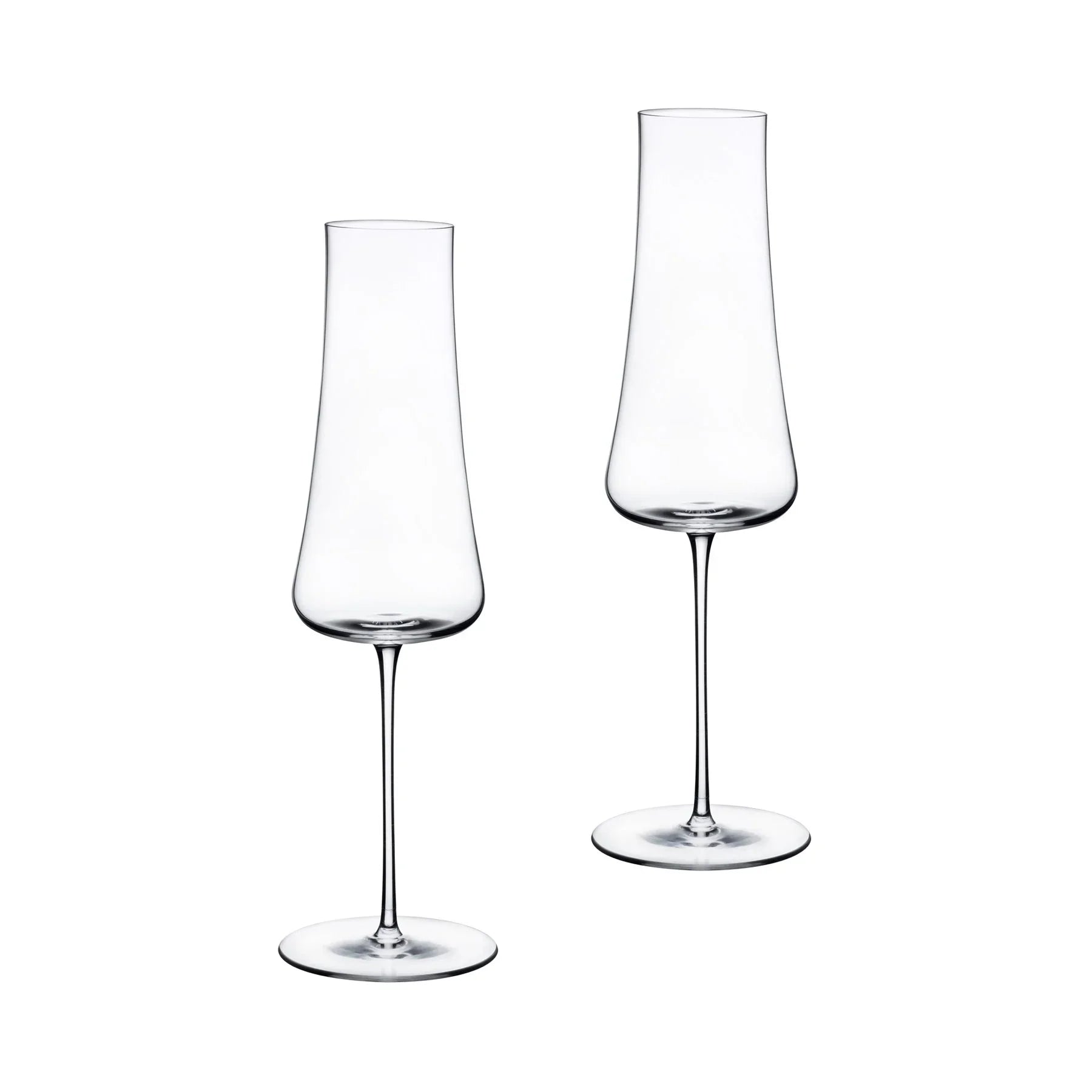 Set 2 calici da champagne Stem Zero Volcano