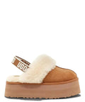 Ciabatte Funkette chestnut