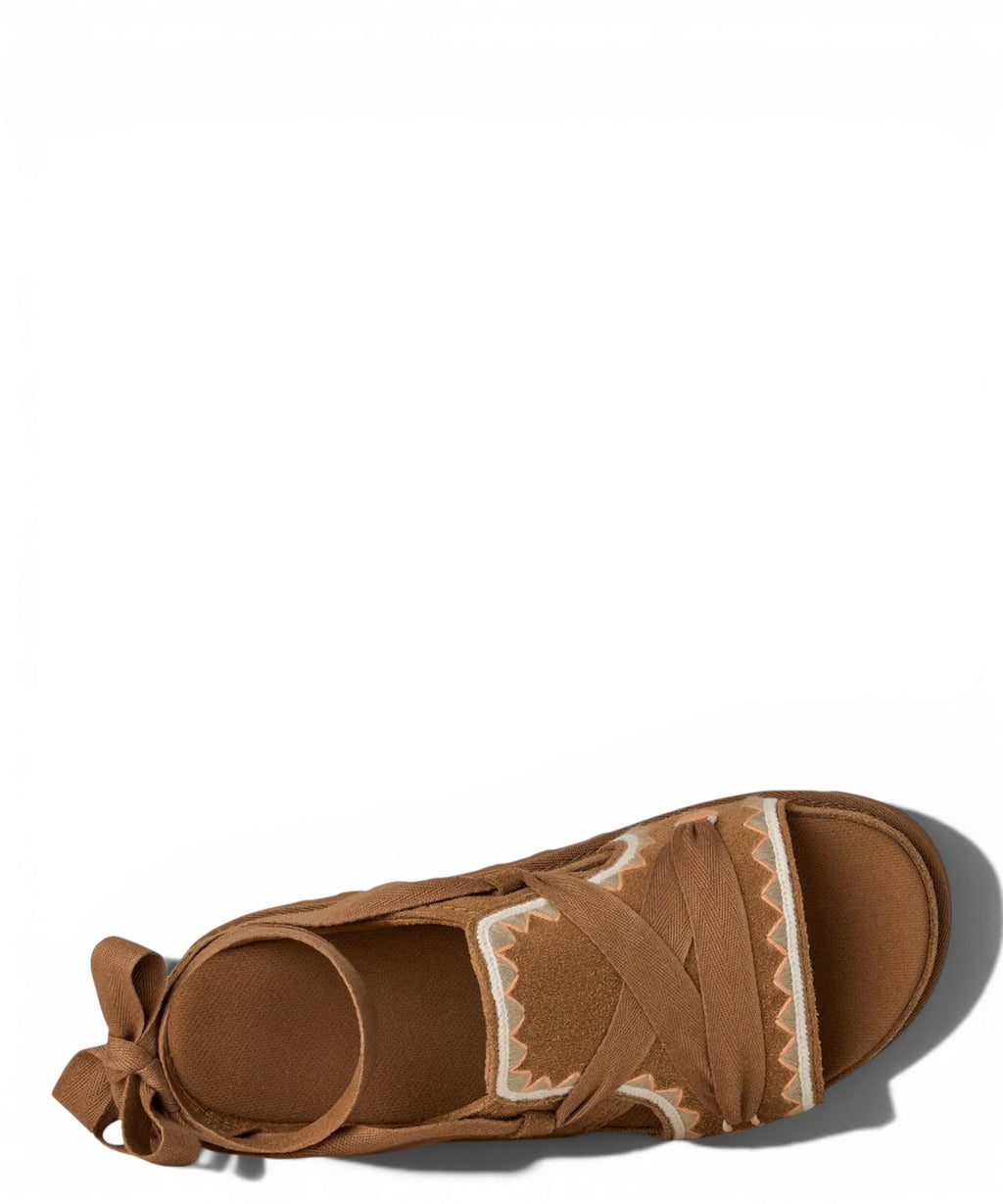 Sandály UGG Goldenstar Hi Artistitch dámské z semiše