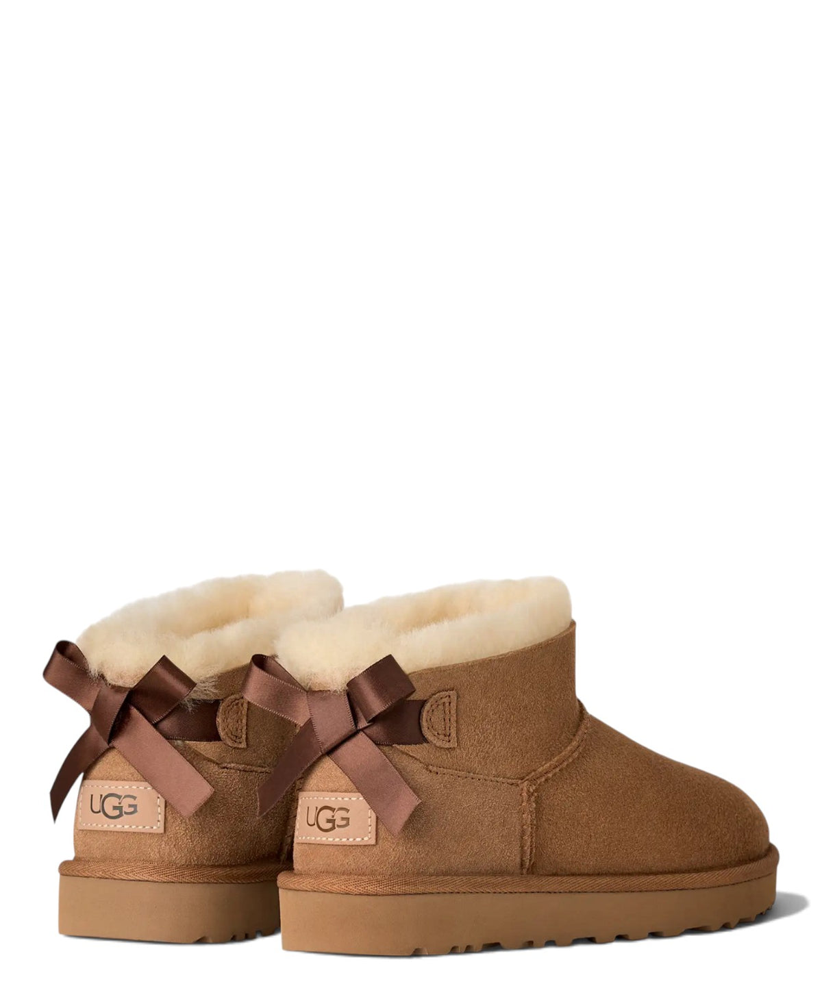Støvler til kvinder UGG Ultra Mini Bailey Bow i fåreskind