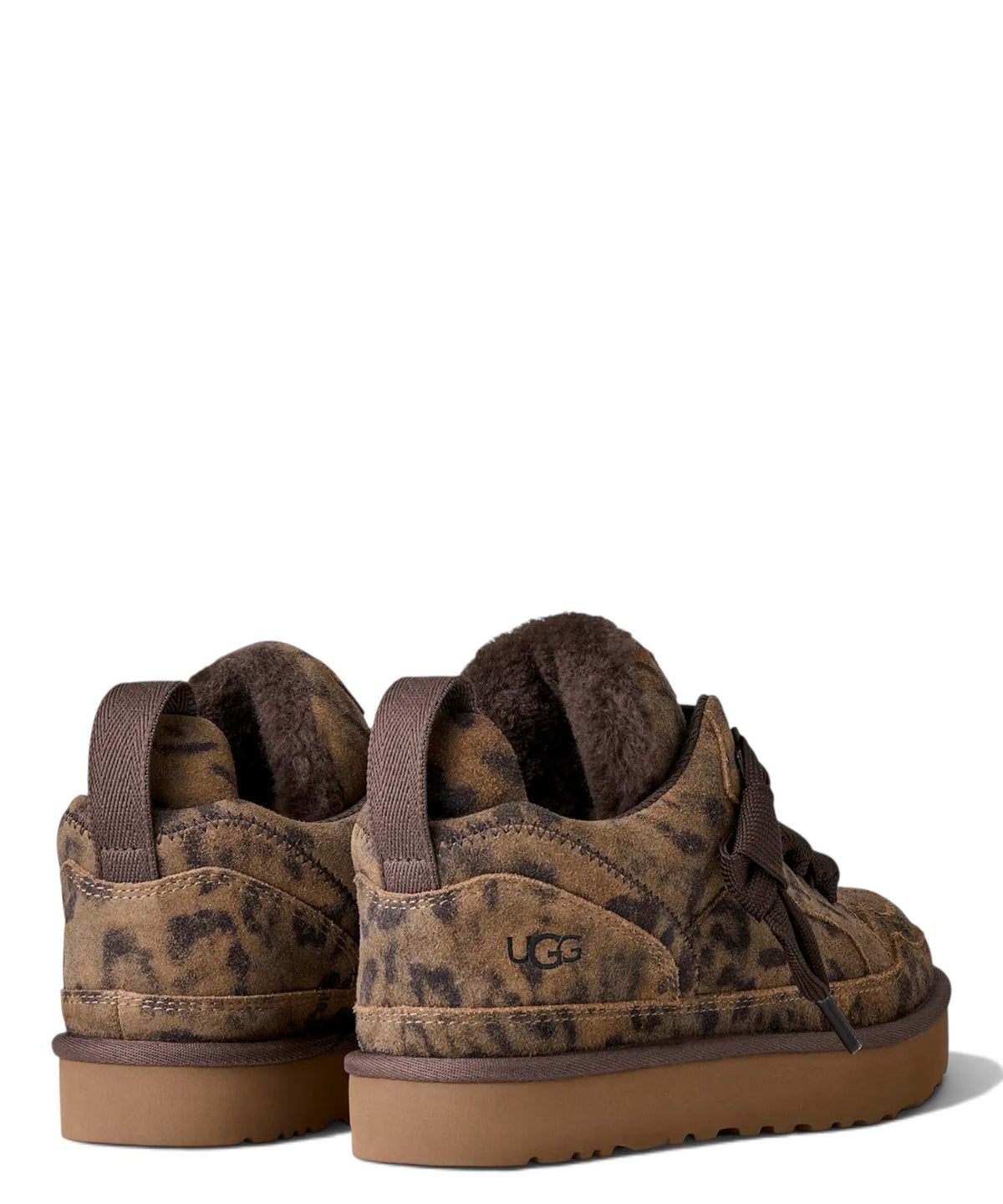 UGG Lowmel Spotted Sneaker aus Animalier-Wildleder