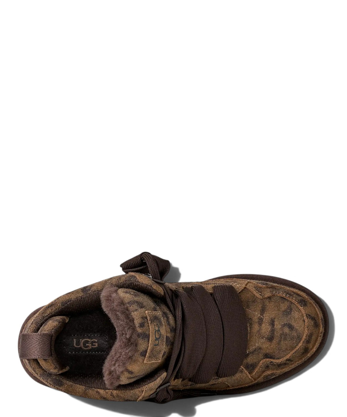 UGG Lowmel Spotted Sneaker aus Animalier-Wildleder