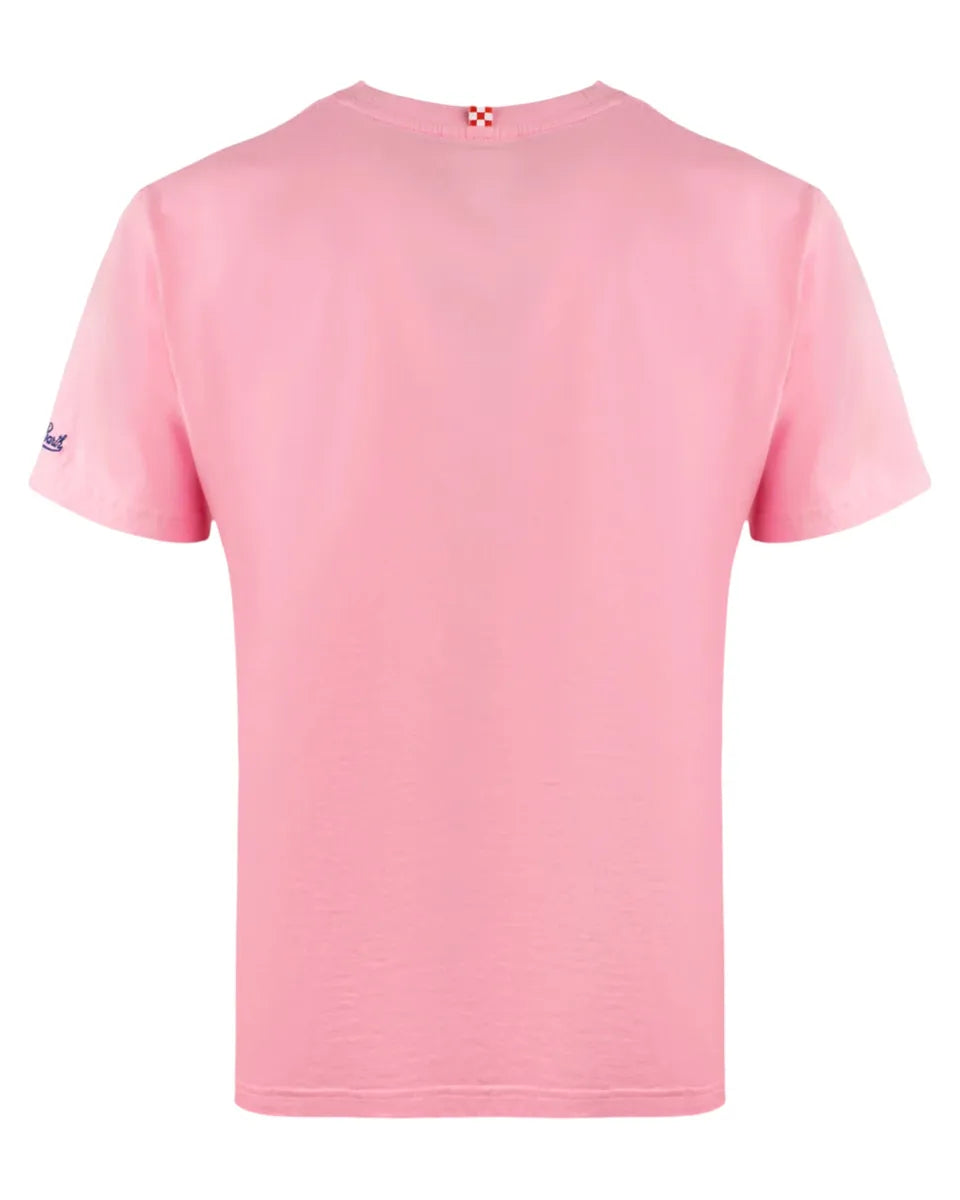 T-shirt rosa Spritz Social Club-Mc2 Saint Barth-T-shirt-Vittorio Citro Boutique