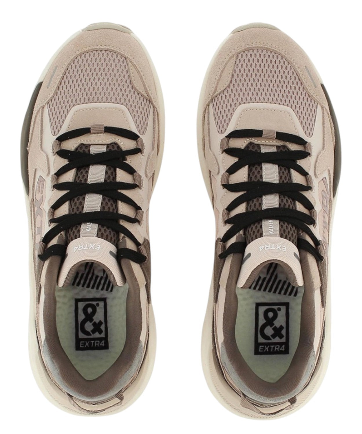 Sneakers Uomo Kaizen XL 1.07 in Nylon e Suede