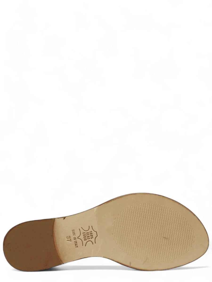 Infradito Capri con Cristalli Multicolor-Ciabatte-Capri Vittorio Citro-Vittorio Citro Boutique