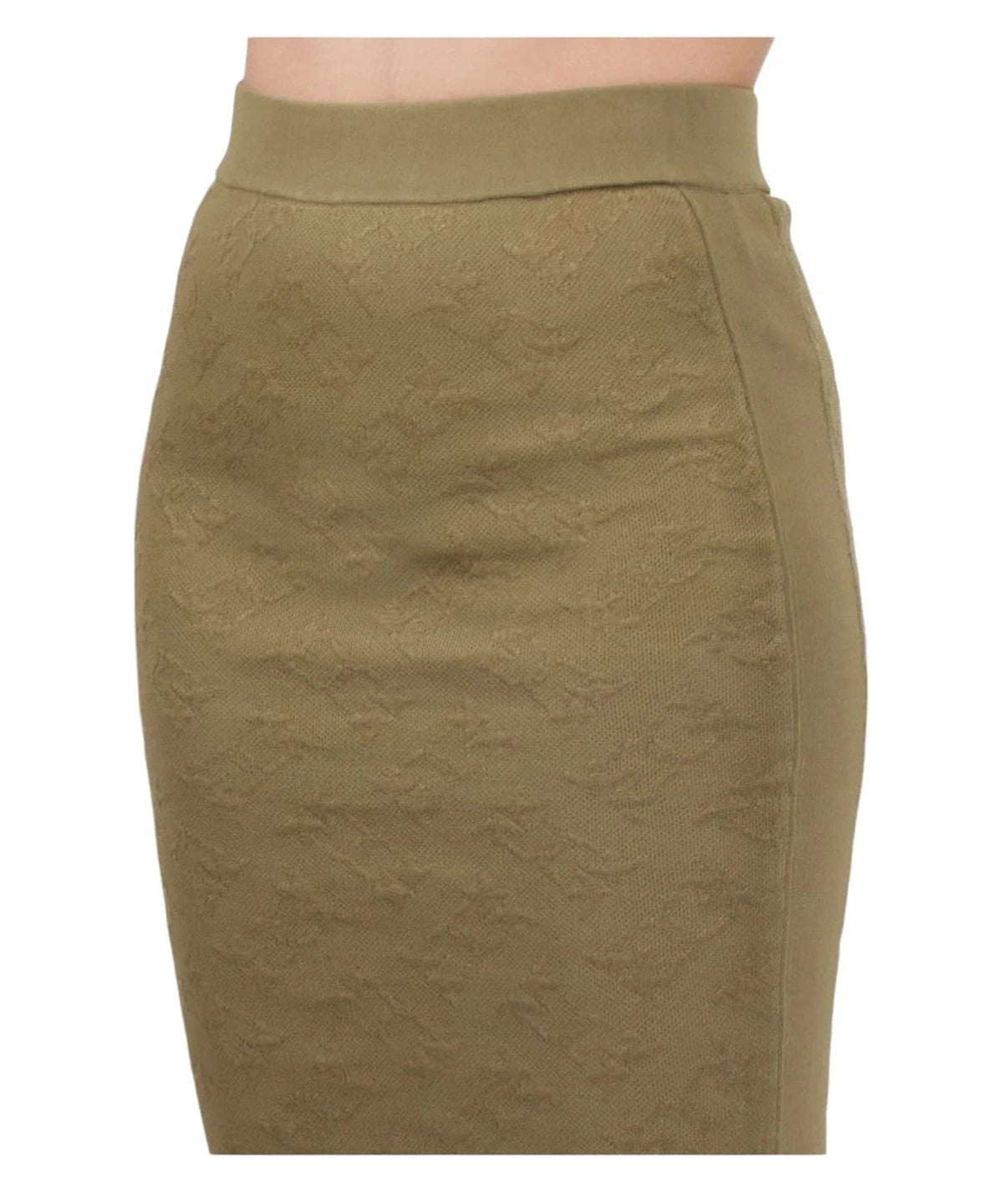 Gonna Midi Decantazione in Misto Lyocell con Motivo Goffrato-Pinko-Gonne-Vittorio Citro Boutique