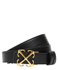 Cintura Off-White Arrow Belt 25mm Quote in Pelle