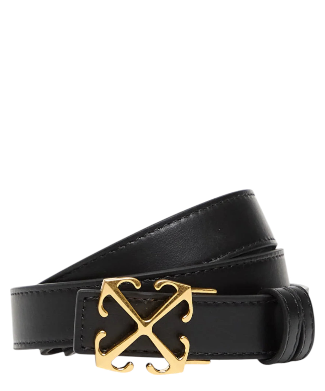 Cintura Off-White Arrow Belt 25mm Quote in Pelle