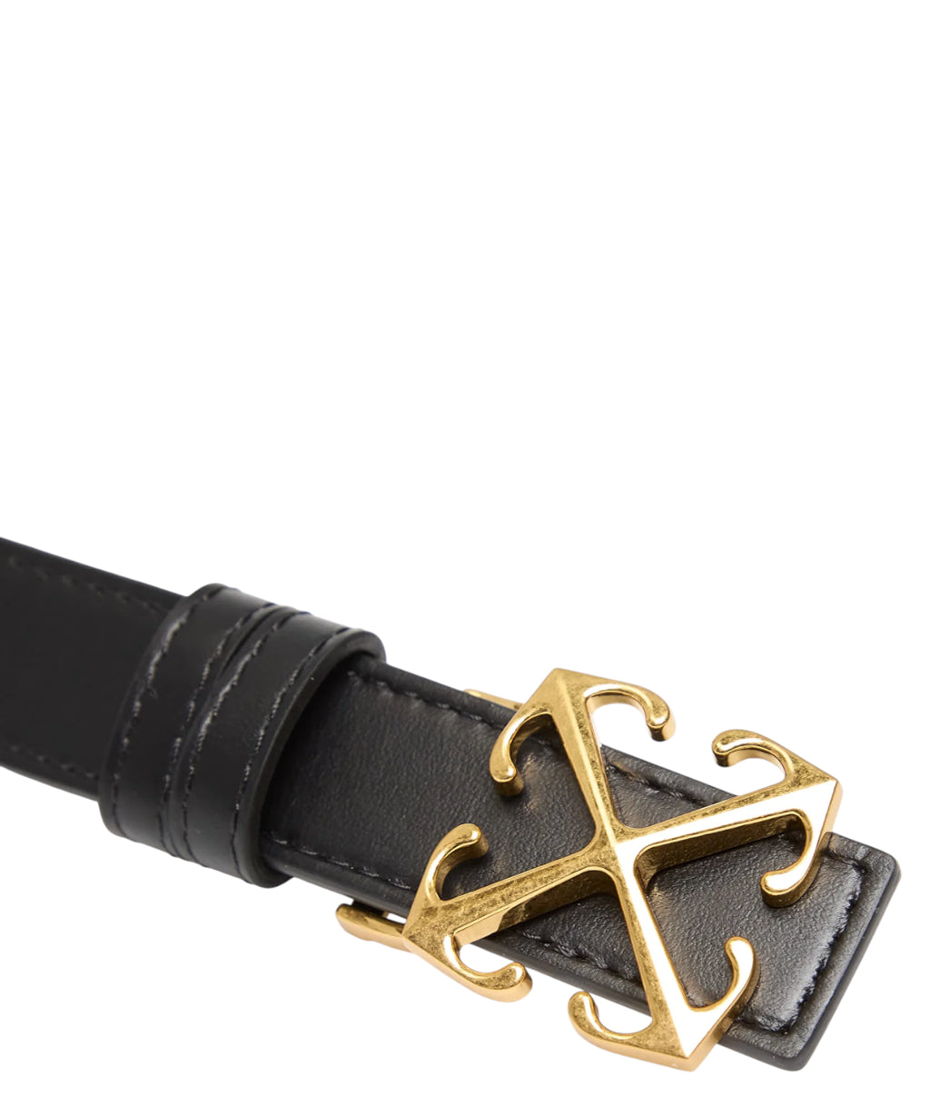 Cintura Off-White Arrow Belt 25mm Quote in Pelle