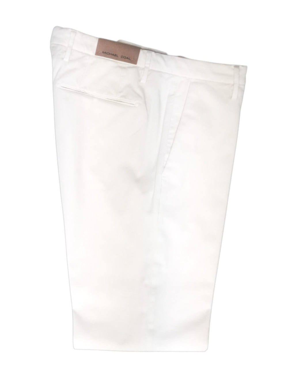 Pantalone Capri in Cotone Stretch - Colore Panna-Michael Coal-Pantaloni-Vittorio Citro Boutique