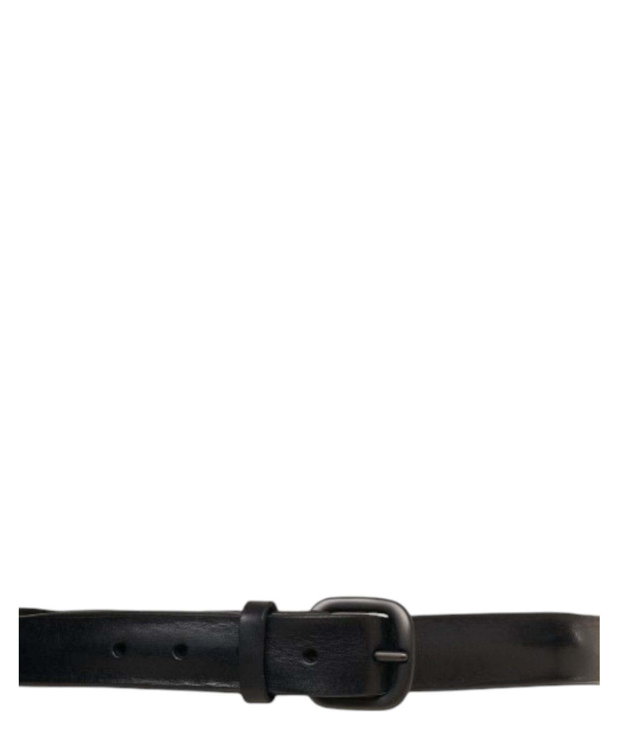 Cintura Orciani Bull Soft in Cuoio Fibbia Tonda Opaca-Orciani-Cinture-Vittorio Citro Boutique