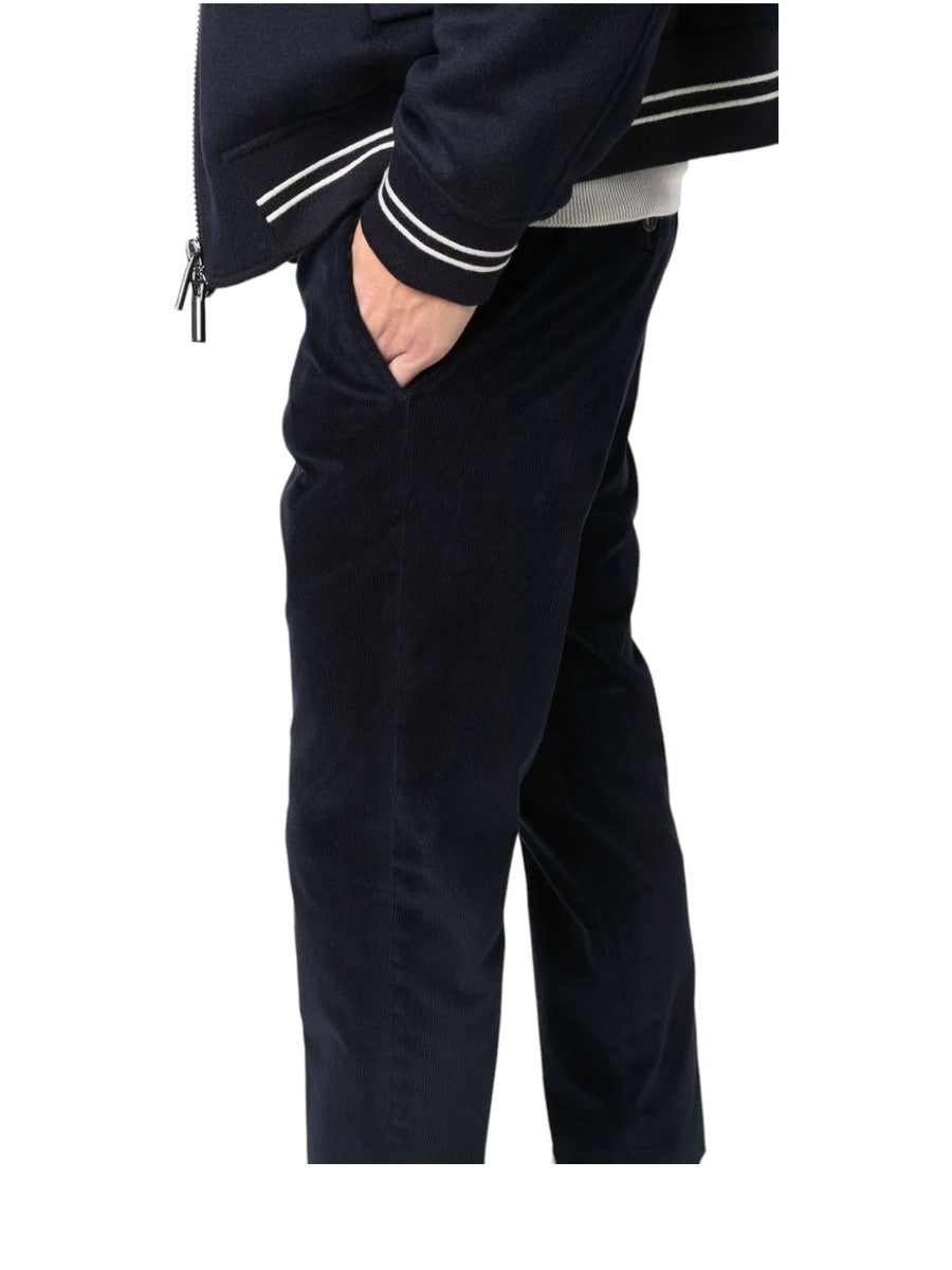 Pantaloni dieci in velluto-Pt Torino-Pantaloni-Vittorio Citro Boutique