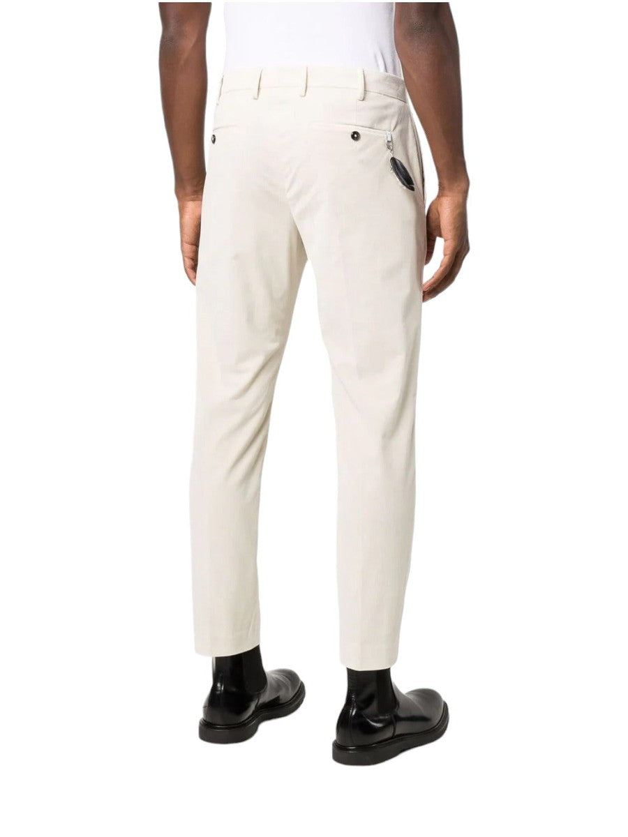 Pantaloni dieci in velluto-Pt Torino-Pantaloni-Vittorio Citro Boutique