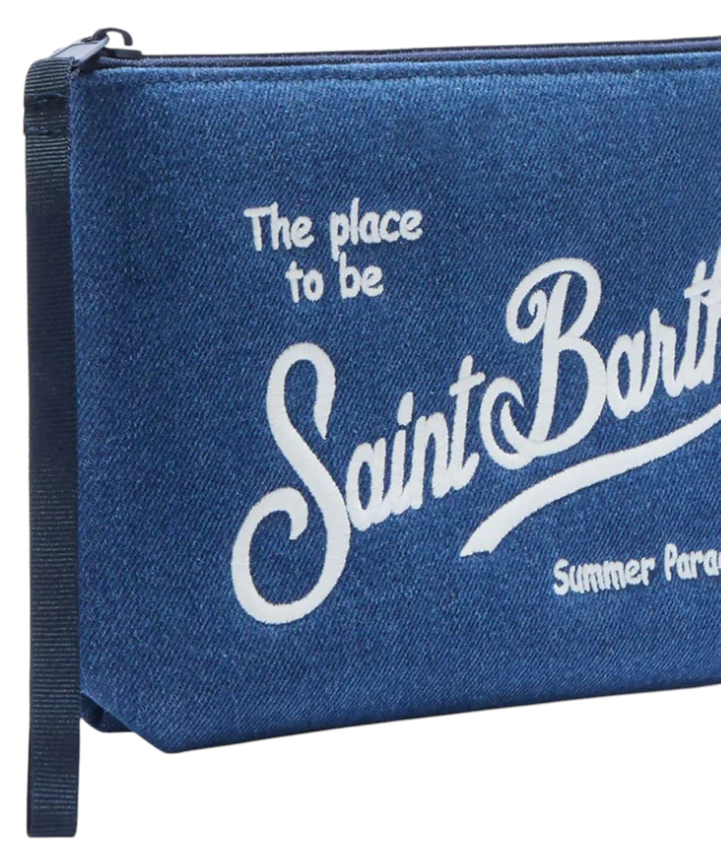 MC2 Saint Barth Aline džinsinė rankinė Pochette