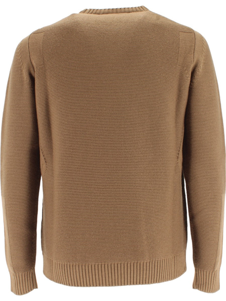 Maglione Girocollo Slim Fit in Pura Lana-Maglieria-JEORDIE'S-Vittorio Citro Boutique