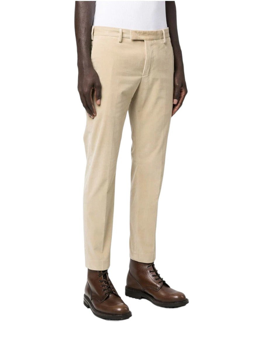 Pantaloni dieci in velluto-Pt Torino-Pantaloni-Vittorio Citro Boutique