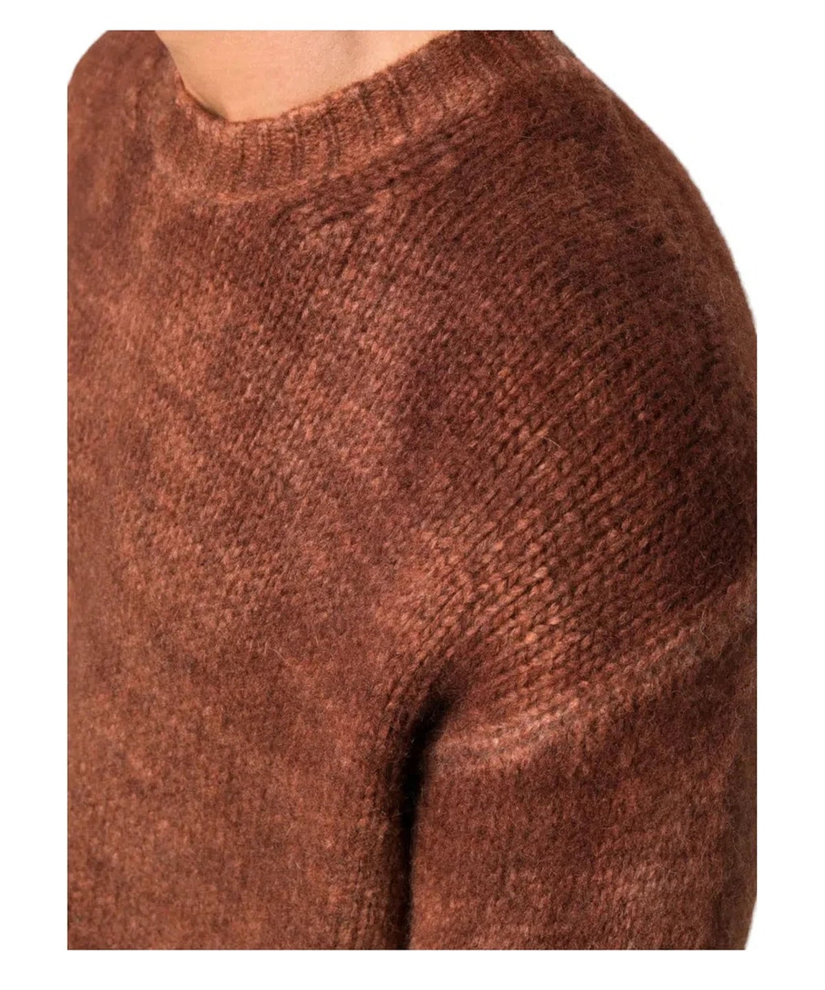 Maglione girocollo in lana d’alpaca 2