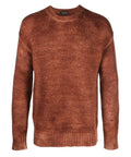 Maglione girocollo in lana d’alpaca 1