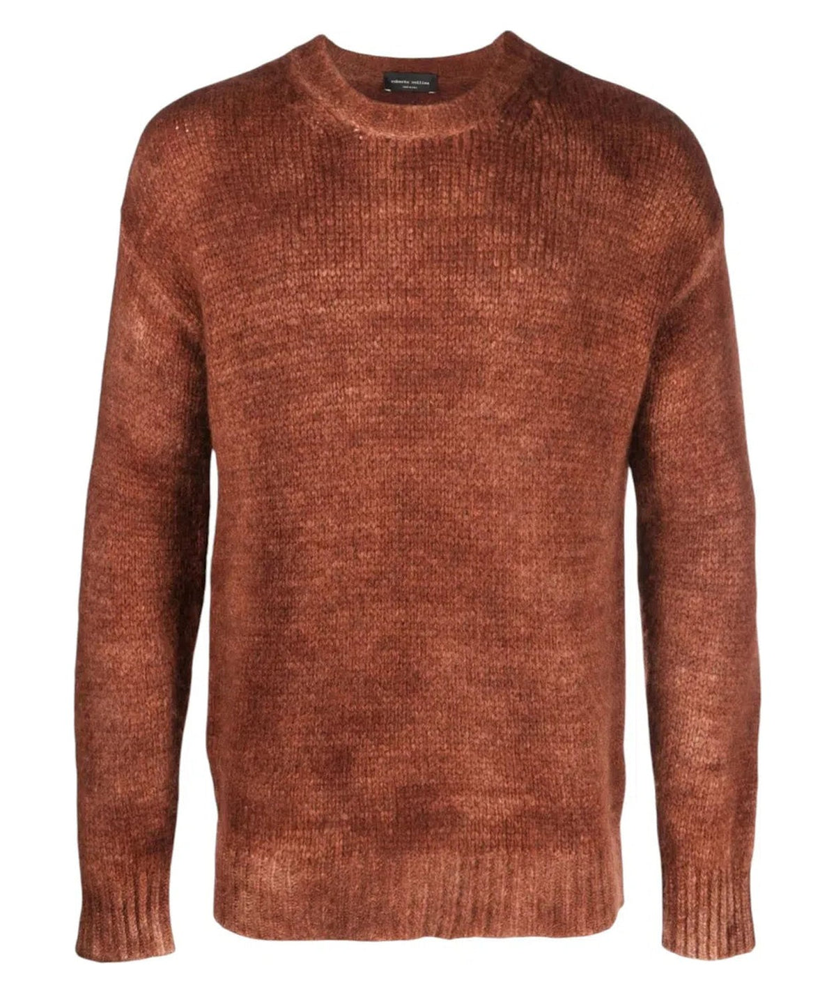 Maglione girocollo in lana d’alpaca 1