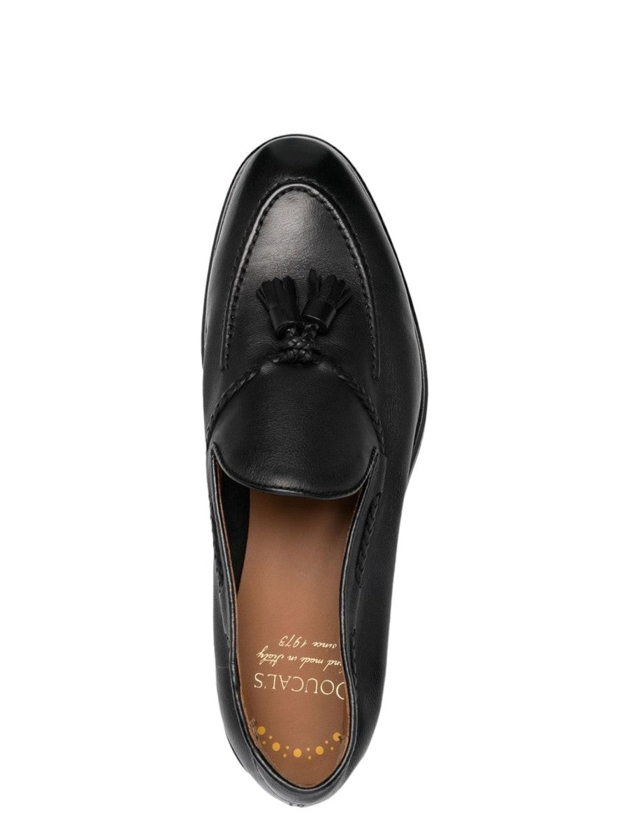 Mocassini in Pelle di Vitello con Nappine-Doucal'S-Mocassini-Vittorio Citro Boutique