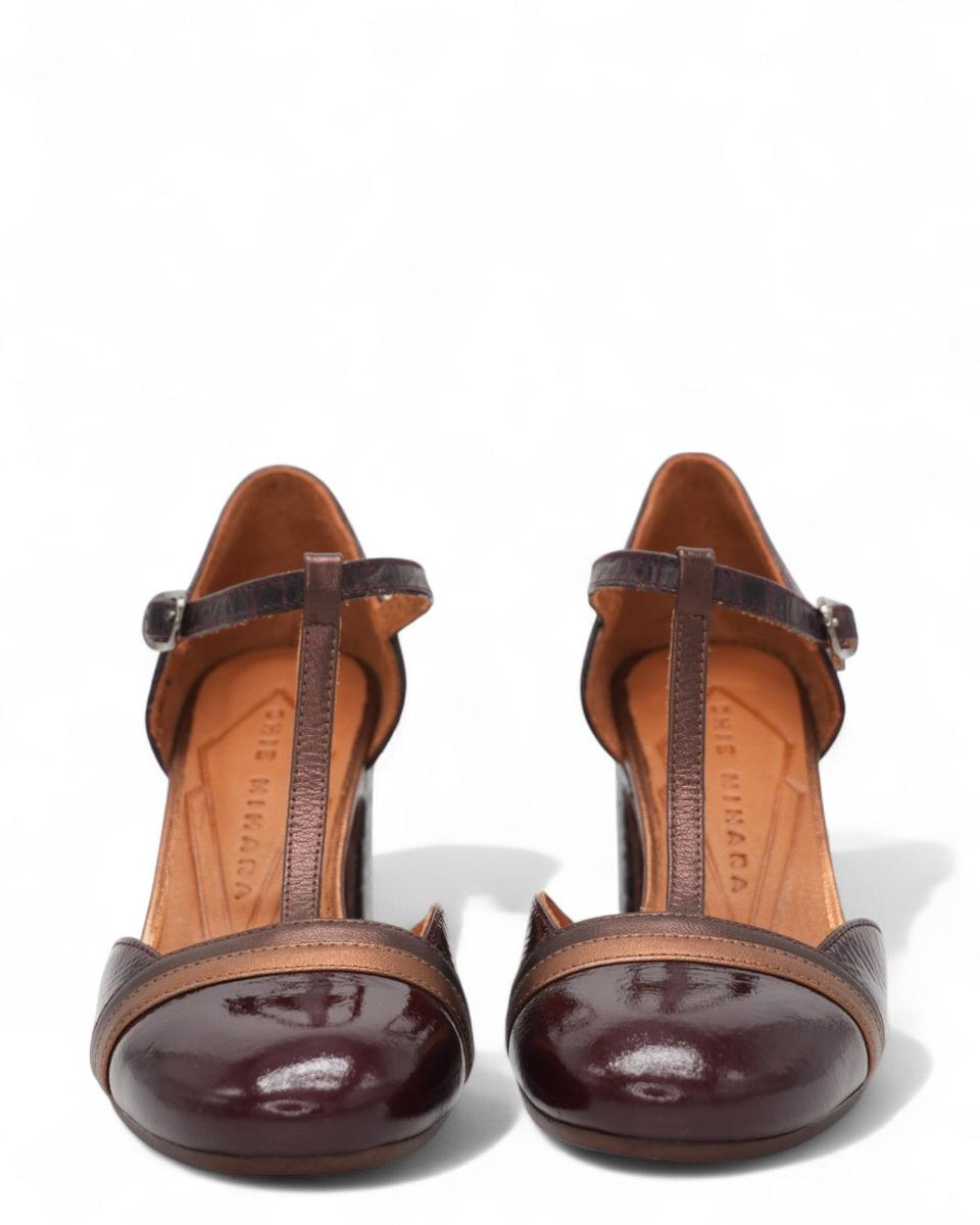 Scarpe Miver Bordeaux-CHIE MIHARA-Scarpe con tacco-Vittorio Citro Boutique