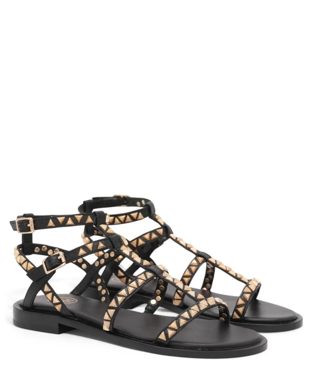 Sandali Polinesia in Pelle con Borchie-ASH-Sandali-Vittorio Citro Boutique