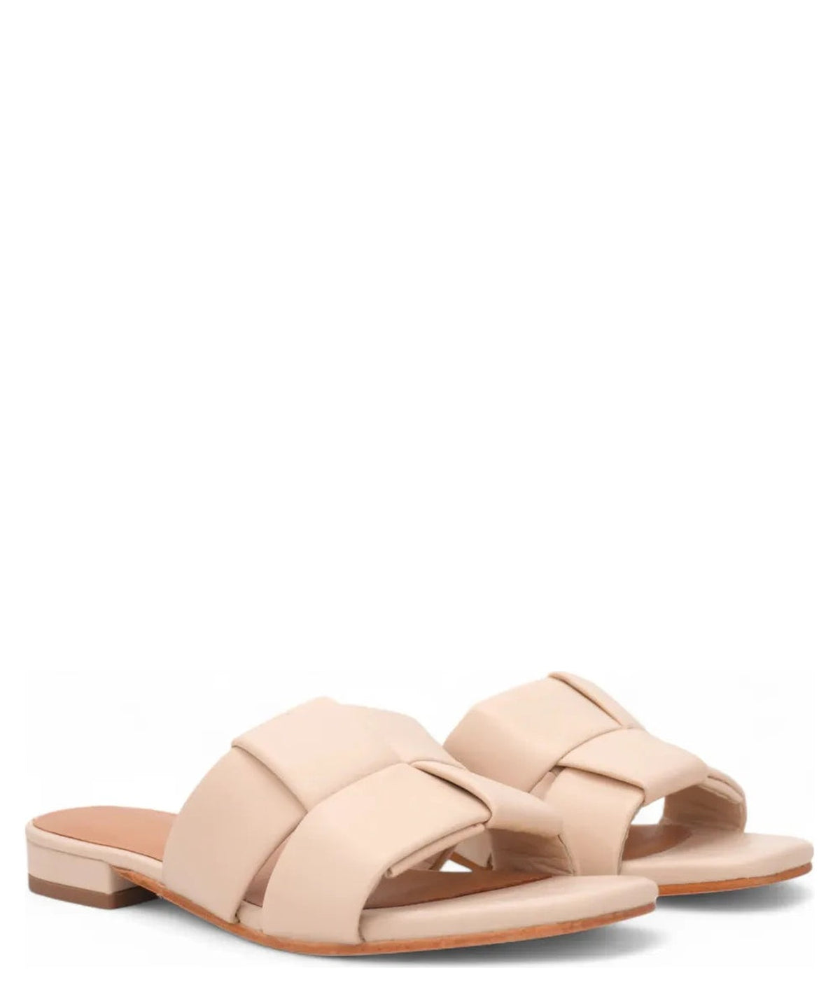 Ciabattina con Fascia Intrecciata-Parodi Shoes-Ciabatte-Vittorio Citro Boutique