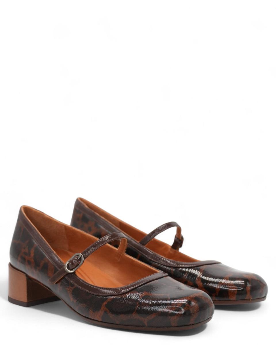 Mary Jane Reni Animalier-CHIE MIHARA-Scarpe con tacco-Vittorio Citro Boutique