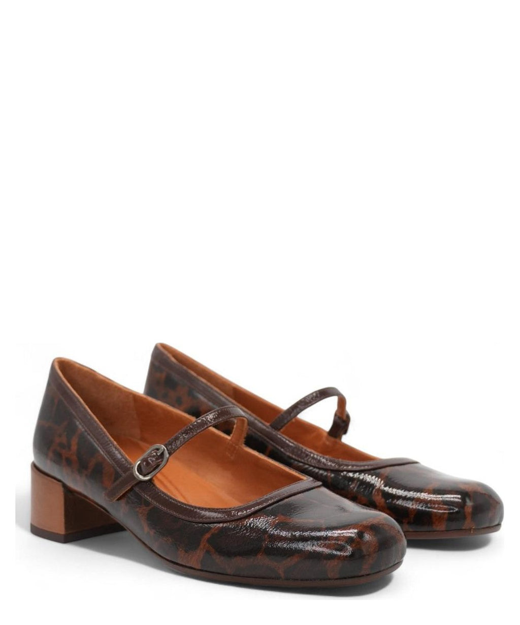Mary Jane Reni Animalier-CHIE MIHARA-Scarpe con tacco-Vittorio Citro Boutique