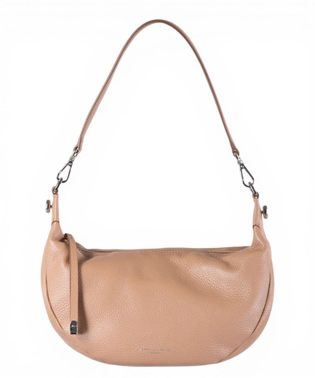 Borsa Aisha pelle martellata con tracolla Gianni Chiarini