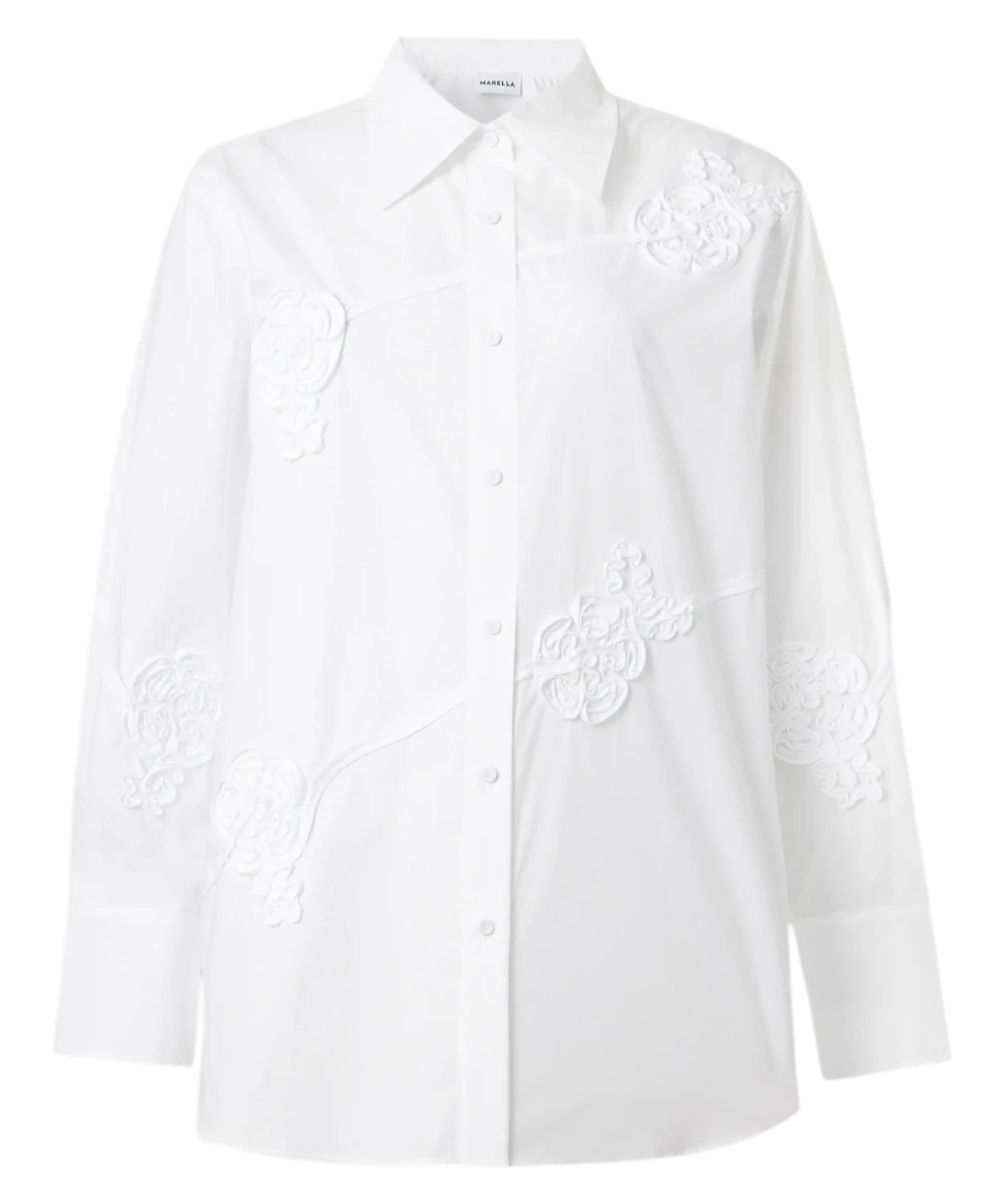 Camicia COMUNE Marella con Ricami in Rilievo