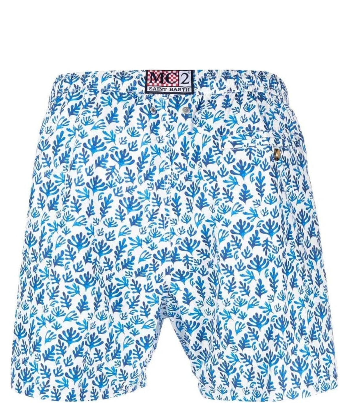 pantaloncini da bagno con stampa grafica-Costumi da bagno-Mc2 Saint Barth-Vittorio Citro Boutique